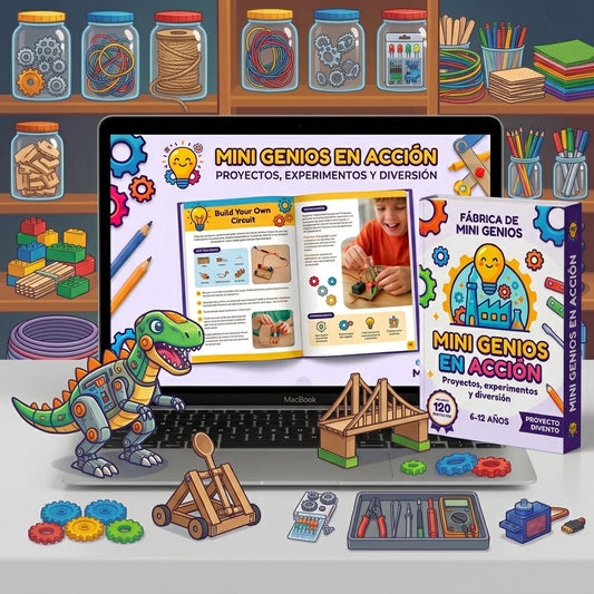 Mini Genios en Acción - Proyectos, experimentos y diversion.